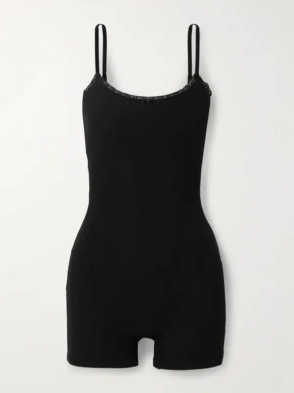 Skims Soft Lounge Lace Onesie